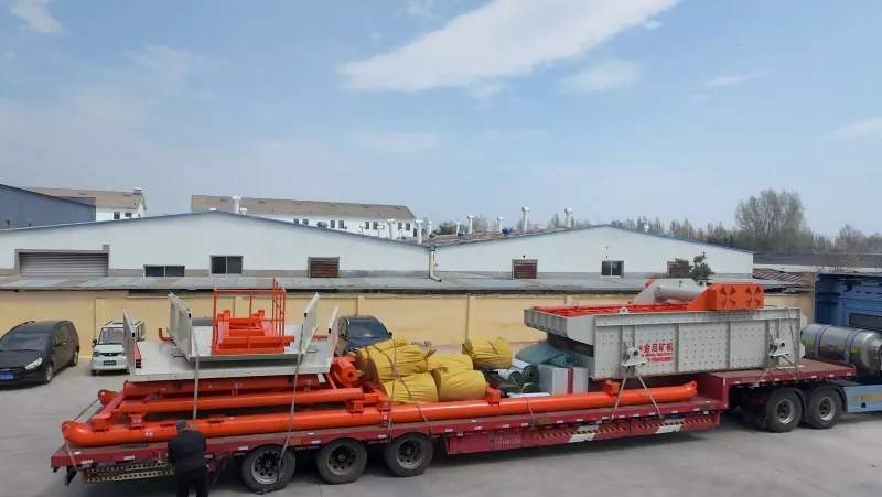 Ismételje meg a rendelést Közép-Ázsiából! A Jinqi Gold Mining szitaegységet szállították