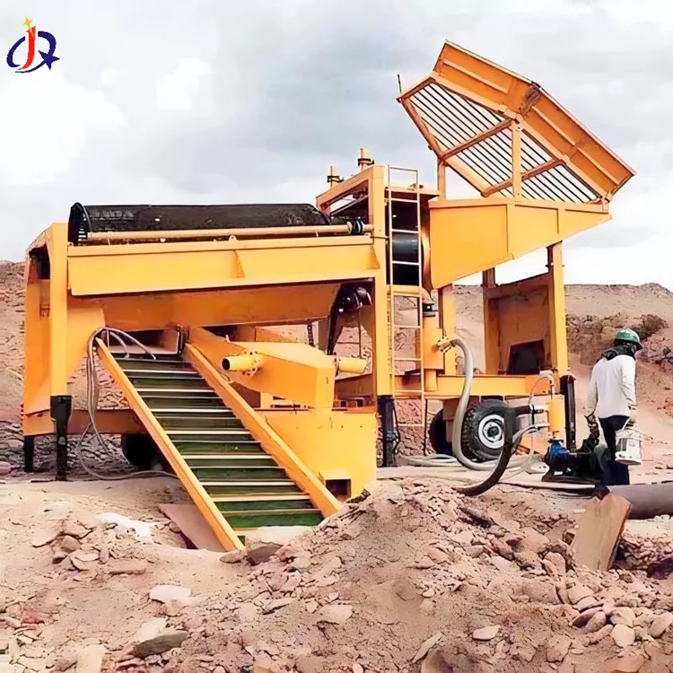 Hordalék aranykutató jármű