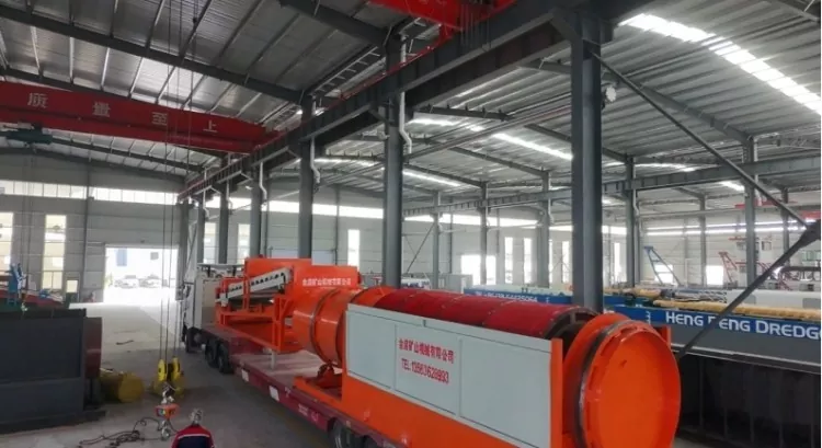 Delivers Gold Mining Equipment Set to Central Asia